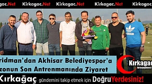 ACARİDMAN'DAN AKHİSAR BELEDİYESPOR'A ZİYARET