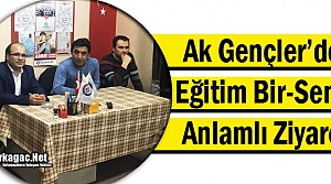 AK GENÇLER'DEN EĞİTİM BİR-SEN’E ANLAMLI ZİYARET