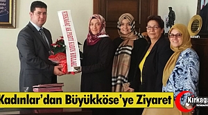 AK KADINLAR'DAN BÜYÜKKÖSE'YE ZİYARET