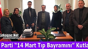 AK PARTİ “14 MART TIP BAYRAMINI” KUTLADI