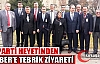 AK PARTİ HEYETİNDEN BERBER'E TEBRİK ZİYARETİ