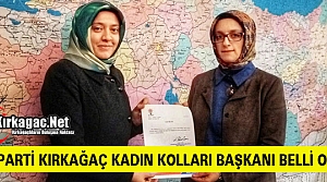 AK PARTİ KIRKAĞAÇ KADIN KOLLARI BAŞKANI BELLİ...