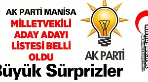 AK PARTİ LİSTESİ BELLİ OLDU... İŞTE ADAY LİSTESİ