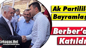 AK PARTİLİLER BAYRAMLAŞTI