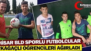 AKHİSAR BLD SPOR, KIRKAĞAÇLI ÖĞRENCİLERİ AĞIRLADI