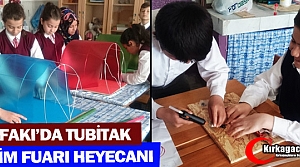 ALİFAKI’DA BİLİM FUARI HEYECANI