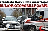 AMBULANS OTOMOBİLLE ÇARPIŞTI