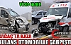 AMBULANS TİCARİ ARAÇLA ÇARPIŞTI(VİDEO)