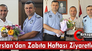 ARSLAN’DAN ZABITA HAFTASI ZİYARETLERİ