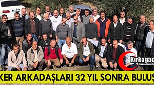 ASKER ARKADAŞLARI 32 YIL SONRA BULUŞTU