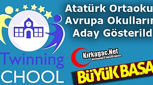 ATATÜRK ORTAOKULU AVRUPA OKULLARINA ADAY GÖSTERİLDİ