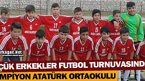 ATATÜRK ORTAOKULU KÜÇÜK ERKEKLER DE ŞAMPİYON 4-0