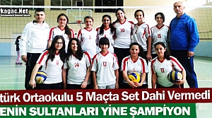 ATATÜRK ORTAOKULU VOLEYBOLDA DA ŞAMPİYON