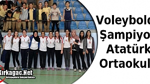 ATATÜRK ORTAOKULU VOLEYBOLDA ŞAMPİYON