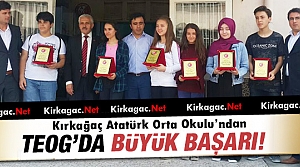 ATATÜRK ORTAOKULU’NDAN TEOG’DA BÜYÜK BAŞARI