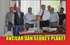 AVCILAR'DAN GEDÜZ'E PLAKET 