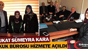 AVUKAT SÜMEYRA KARA HÜKUK BÜROSU HİZMETE GİRDİ