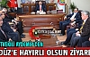 AYDEMİR'DEN GEDÜZ'E HAYIRLI OLSUN ZİYARETİ