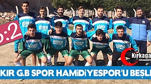 BAKIR G.B SPOR HAMİDİYE'Yİ BEŞLEDİ 5-2