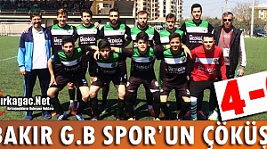 BAKIR G.B SPOR'UN ÇÖKÜŞÜ 4-0