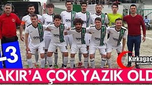 BAKIR G.BİRLİĞİSPOR’A YAZIK OLDU 4-3