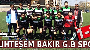 BAKIR GENÇLERBİRLİĞİ DEVREYİ LİDER KAPATTI 1-0