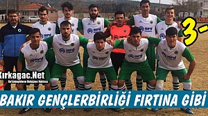 BAKIR GENÇLERBİRLİĞİ FIRTINA GİBİ 3-2