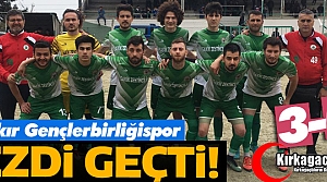 BAKIR GENÇLERBİRLİĞİ MEDAR’I EZDİ GEÇTİ...