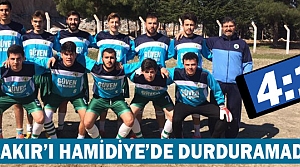 BAKIR GENÇLERBİRLİĞİ'Nİ HAMİDİYE'DE DURDURAMADI 4-1