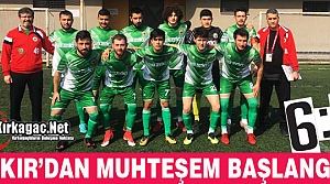 BAKIR'DAN MUHTEŞEM BAŞLANGIÇ 6-1