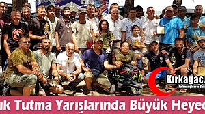 BALIK TUTMA YARIŞMASI BÜYÜK HEYECANA SAHNE OLDU