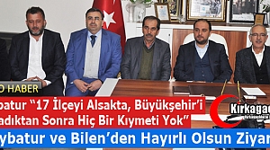 BAYBATUR ve BİLEN KIRKAĞAÇ’TA(VİDEO)