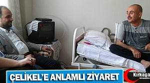 BAYBATUR’DAN ÇELİKEL’E ANLAMLI ZİYARET