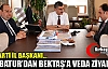 BAYBATUR’DAN VALİ BEKTAŞ’A VEDA ZİYARETİ