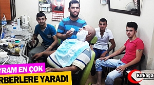 BAYRAM EN ÇOK BERBERLERE YARADI