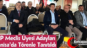 BBP MECLİS ÜYESİ ADAYLARI MANİSA'DA TANITILDI