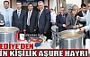 BELEDİYE'DEN 2 BİN KİŞİLİK AŞURE HAYRI