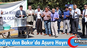 BELEDİYE'DEN BAKIR'DA AŞURE HAYRI