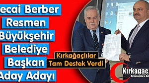 BERBER BÜYÜKŞEHİR BELEDİYE BAŞKAN ADAY ADAYI