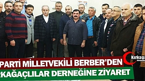 BERBER’DEN KIRKAĞAÇLILAR DERNEĞİNE ZİYARET