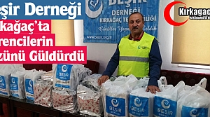 BEŞİR DERNEĞİ ÖĞRENCİLERİN YÜZÜNÜ GÜLDÜRDÜ