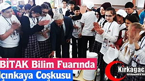 BİLİM FUARINDA YALÇINKAYA COŞKUSU