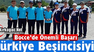 BOCCE’DE TÜRKİYE BEŞİNCİSİYİZ