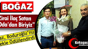 BOĞAZ “MANİSA’DA ZİRAİ İLAÇ SATIŞI YAPAN 3 ODA’DAN BİRİYİZ”