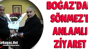 BOĞAZ'DAN SÖNMEZ'E ANLAMLI ZİYARET