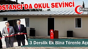 BOSTANCI İLKOKULU EK BİNASI TÖRENLE AÇILDI