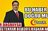 BU HABER DOĞRUYSA AK PARTİ'NİN ADAYI YİNE GEDÜZ