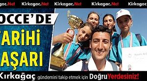 BÜYÜK BAŞARI...BOCCE'DE TÜRKİYE ÜÇÜNCÜSÜYÜZ