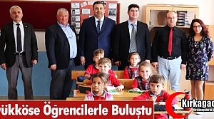 BÜYÜKKÖSE ÖĞRENCİLERLE BULUŞTU