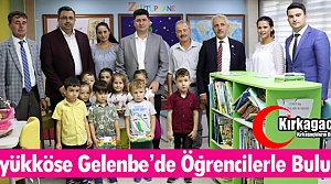 BÜYÜKKÖSE'DEN GELENBELİ ÖĞRENCİLERE ZİYARET